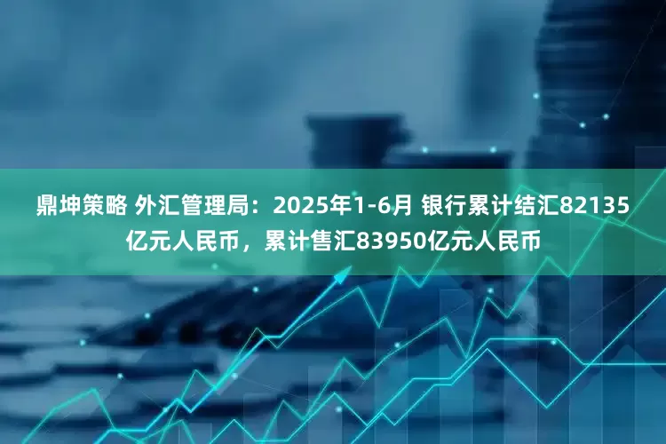 鼎坤策略 外汇管理局：2025年1-6月 银行累计结汇82135亿元人民币，累计售汇83950亿元人民币