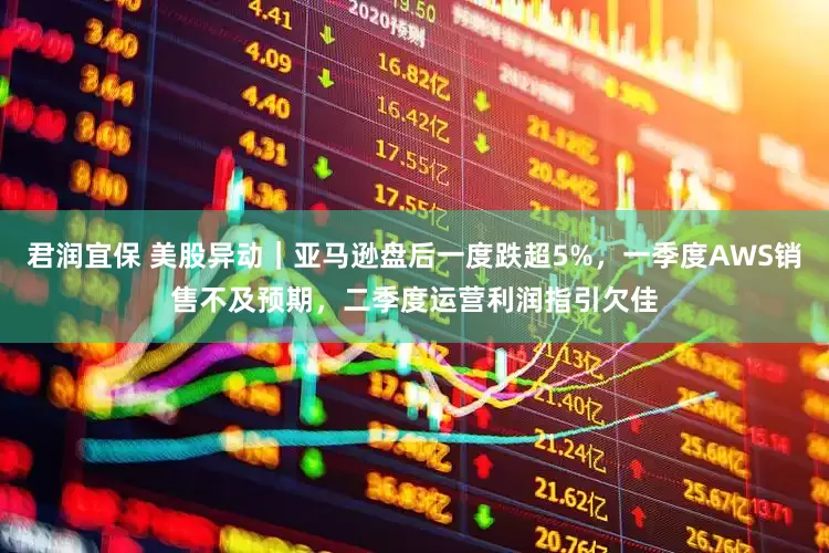 君润宜保 美股异动｜亚马逊盘后一度跌超5%，一季度AWS销售不及预期，二季度运营利润指引欠佳