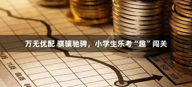 万无优配 骐骥驰骋，小学生乐考“趣”闯关
